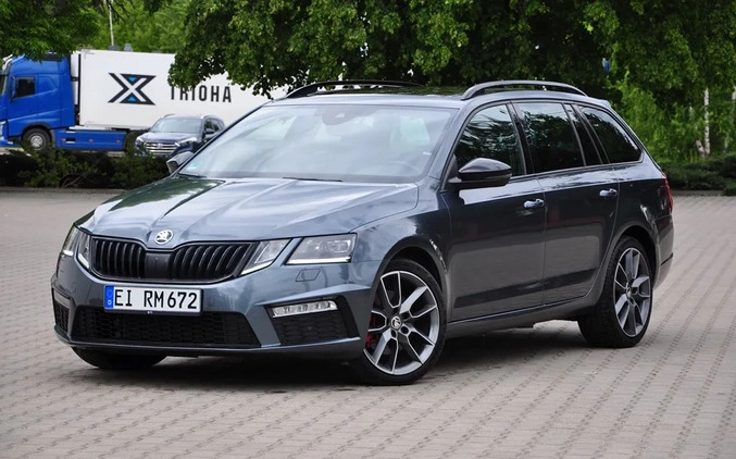 Skoda Octavia cena 69900 przebieg: 205000, rok produkcji 2018 z Poręba małe 781